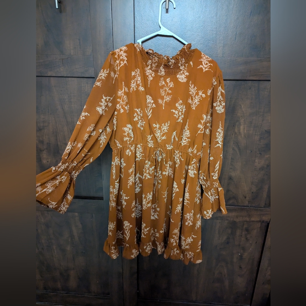 Fall floral XL Dress